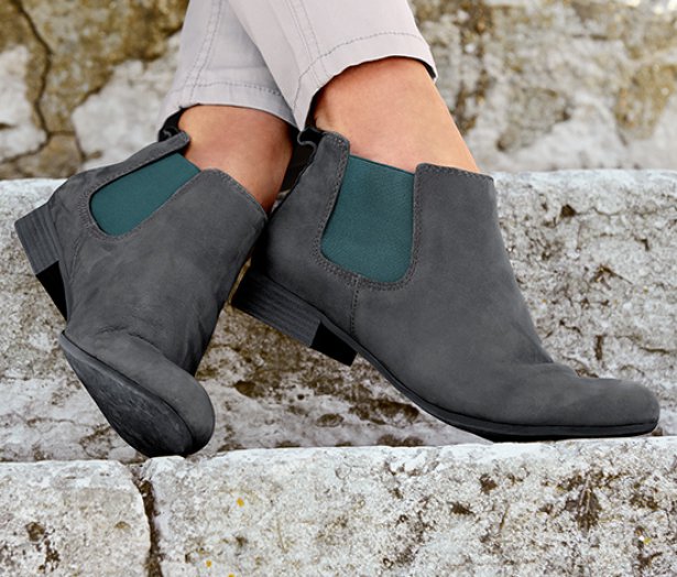 Női chelsea boots, marhabőr