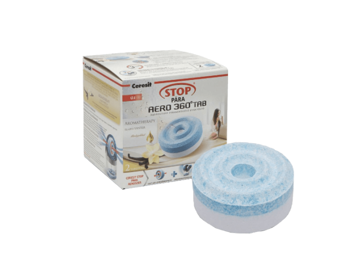H2111591 Aero Stop Pára páramentesítő utántöltő tabletta, vanília illattal, 2 db