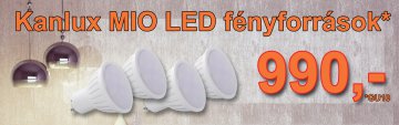 MIO LED fényforrások 990,-