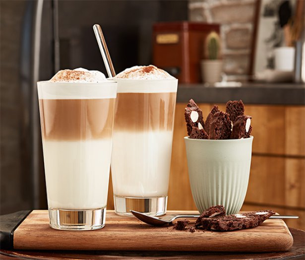 4 Latte Macchiato kanál szettben