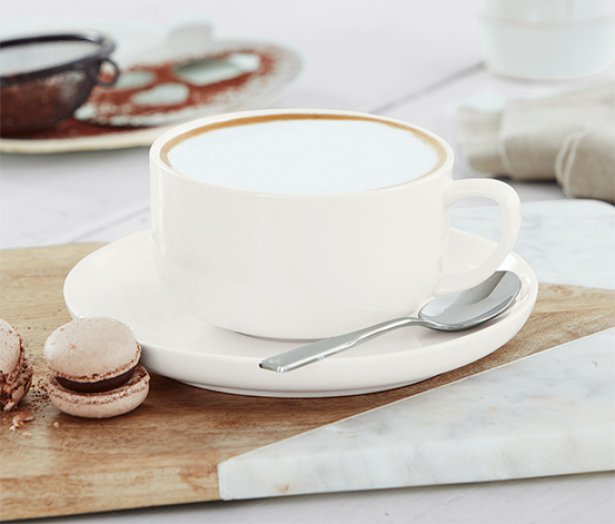 Porcelán cappuccinoscsésze
