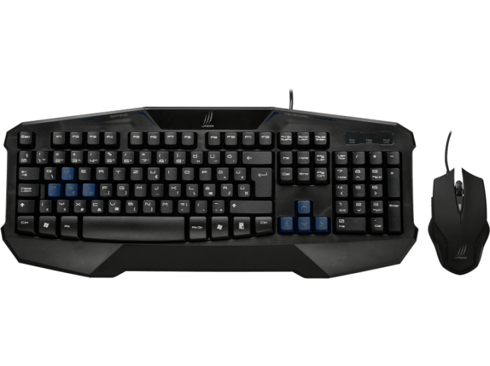 uRage Gaming Starter Szett billentyűzet+egér+egérpad (113734)