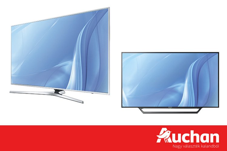 Ismét elképesztő LED TV kínálat az Auchanban