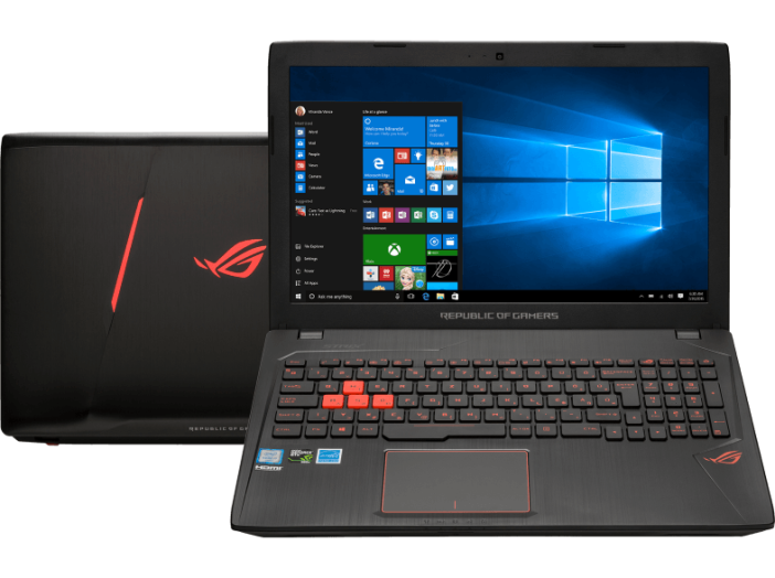 GL553VW-FY024T notebook (15,6" Full HD/Core i7/8GB/1TB/GTX 960 4GB VGA/Windows 10)