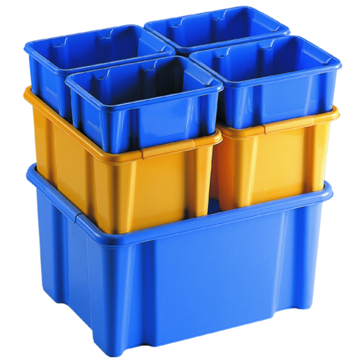 BOXMÁNIA TÁROLÓDOBOZ 7DB-OS 1577    39X29X37CM