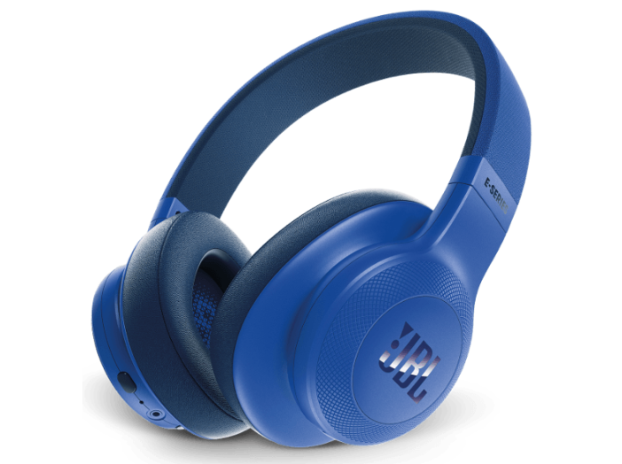 E55BT BLU  bluetooth fejhallgató, kék
