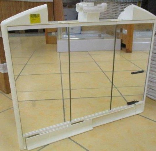 RANO TÜKRÖSSZEKRÉNY 59*51*16 CM FEHÉR, NORMÁL VILÁGÍTÁSSAL Outlet