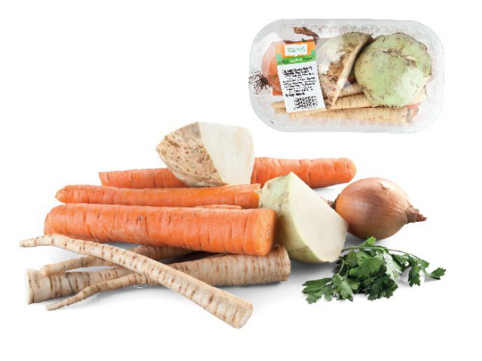 Tesco előkészített leveszöldség