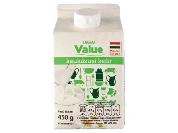 Tesco Value kaukázusi kefir