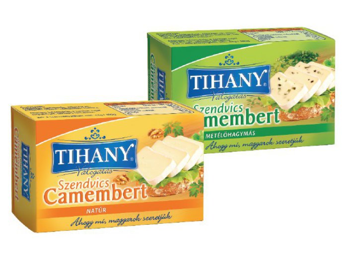Tihany válogatás Szendvics camembert