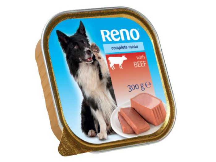 Reno alutálcás kutyaeledel