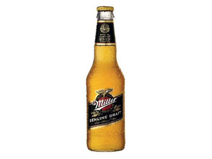 Miller Genuine Draft üveges sör