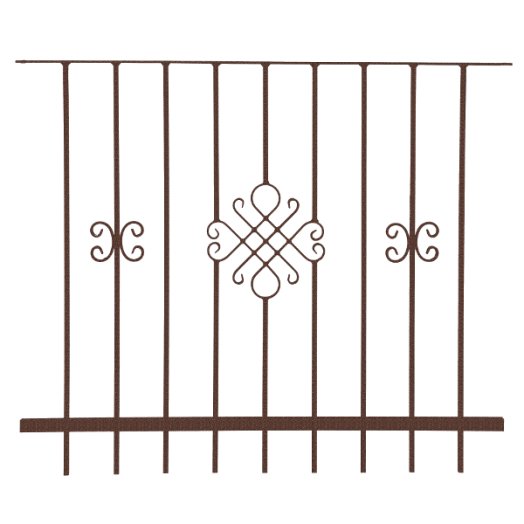 KORLÁT BORA SIMA BRONZ 1200X1000X40MM