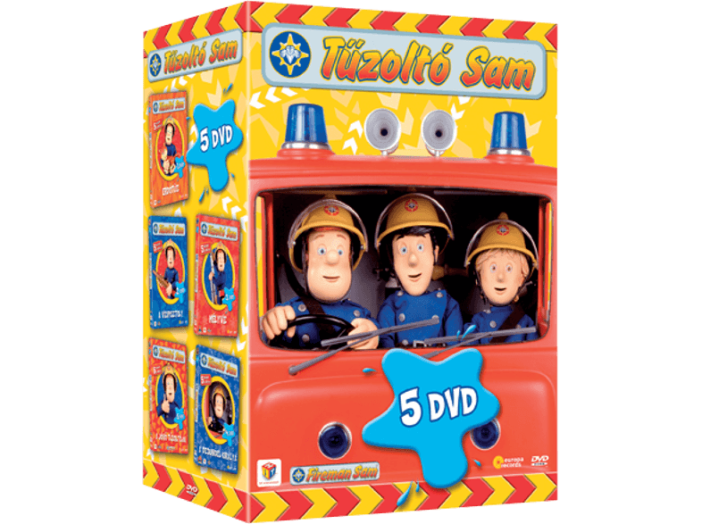 Tűzoltó Sam (díszdoboz) DVD