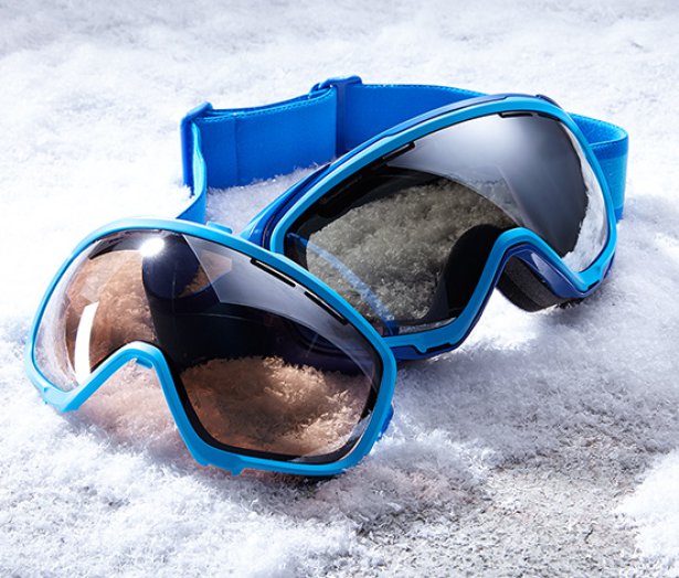 Sí- és snowboardszemüveg, kék