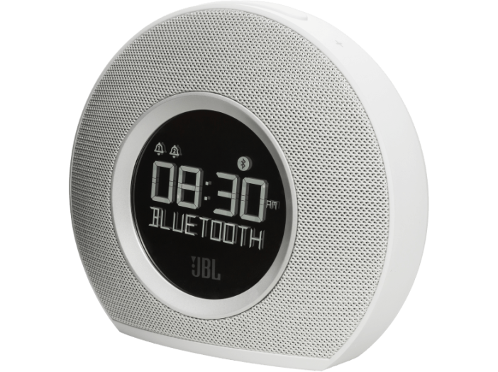 Horizon ébresztőórás bluetooth hangszóró, fehér
