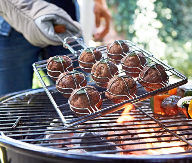 Grillrács húsgolyókhoz