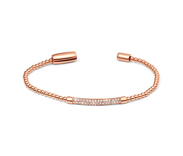Karkötő Swarovski® kristályokkal, rozé