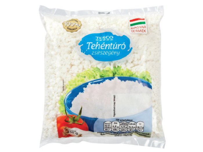 Tesco Value zsírszegény túró