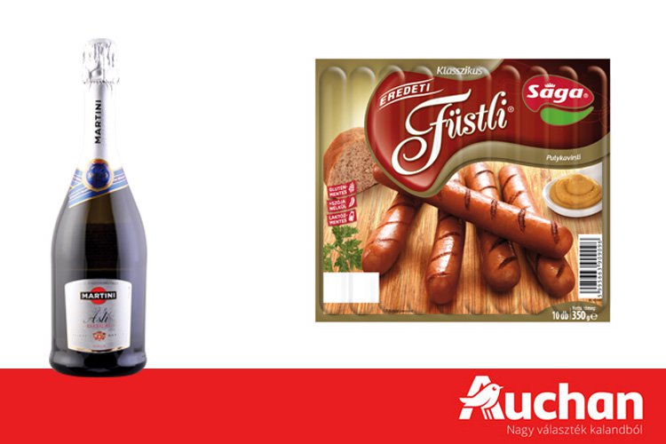 Szilveszteri eszem-iszom az Auchanból