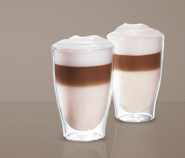 2 Latte Macchiato pohár szettben