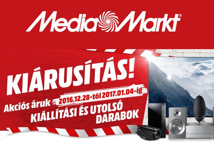 Kiárusítás a Media Marktban