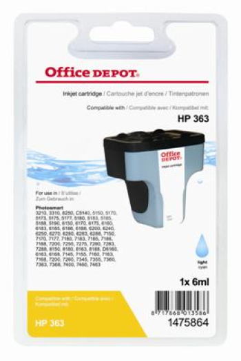Office Depot HP C8774EE/363 kompatibilis patron,világos ci