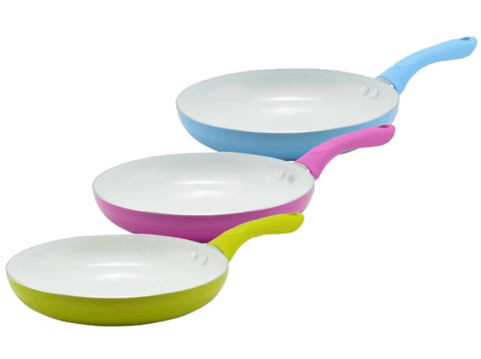 YON 10182 kerámia bevonatos serpenyő, 22cm