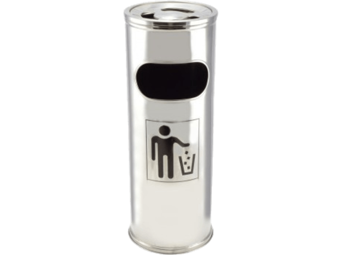 72073 Szemetes inox kicsi
