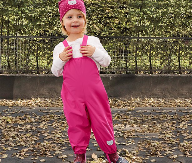 Kisgyerek esőnadrág, pink