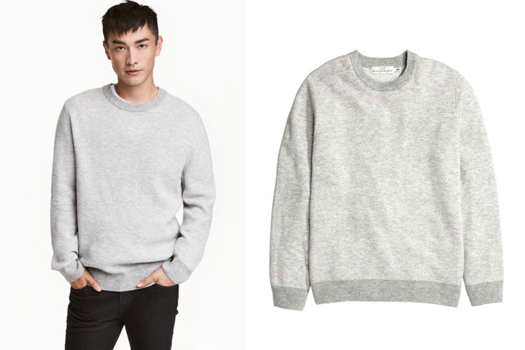 gyapjúkeverék-férfi-pulóver-h&m