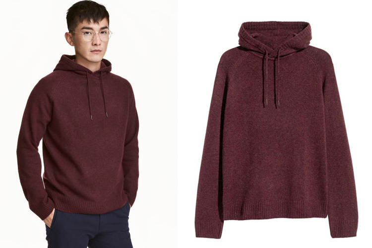 gyapjúkeverék-kapucnis-pulóver-h&m