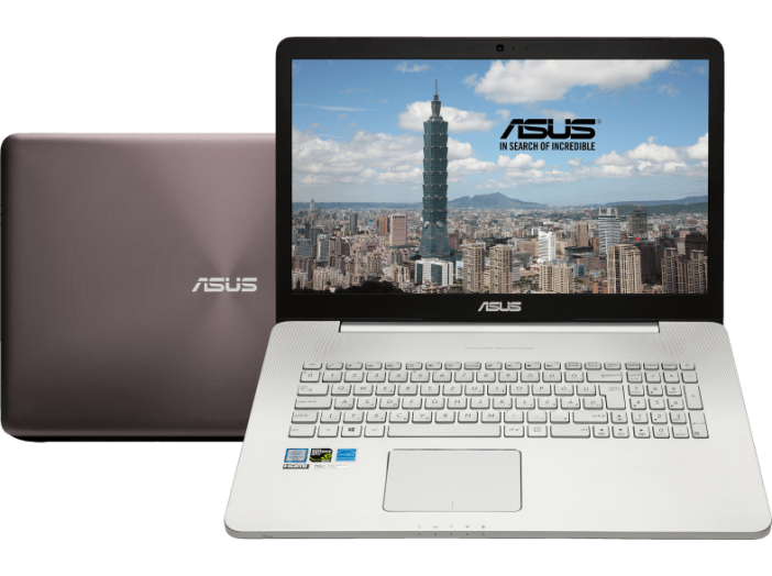 VivoBook Pro N752VX-GB136D notebook (17,3" UHD IPS/Core i7/8GB/1TB/GTX950 4GB VGA/DOS)