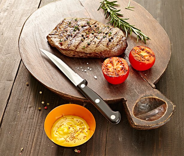 4 steakkés szettben