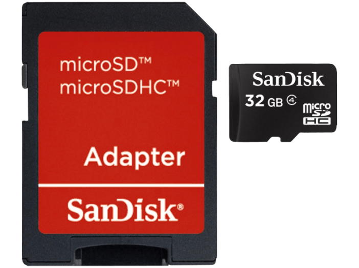 MicroSDHC kártya 32GB Class4 + Adapter (108097)