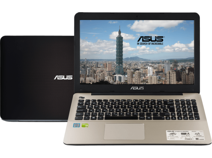 X555UJ-XO195T barna notebook (15,6"/Core i5/4 GB/1TB/GT920 2GB VGA/DOS)