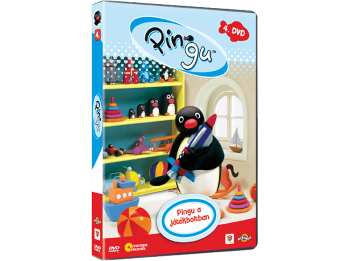 Pingu 4. - Pingu a játékboltban (DVD)