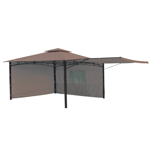 PAVILON OLDALFAL ABLAKKAL, ABLAK:78X78CM