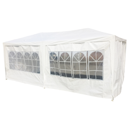 TETŐ RÉSZ 3X6M-ES PAVILONHOZ, FEHÉR