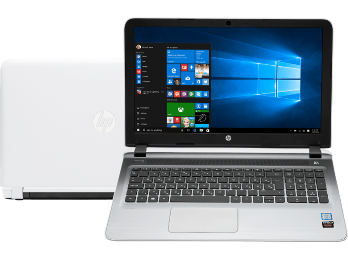 Pavilion 15-AB218NH V2G57EAW fehér notebook (15,6" Full HD/Core i3/4GB/1TB/ R7M360 2GB/Windows 10)
