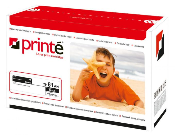 Printé toner TH61AN (HP C8061A) fekete