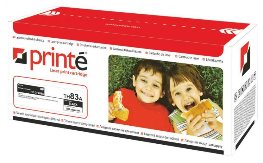 Printé toner TH83A (HP CF283A) fekete
