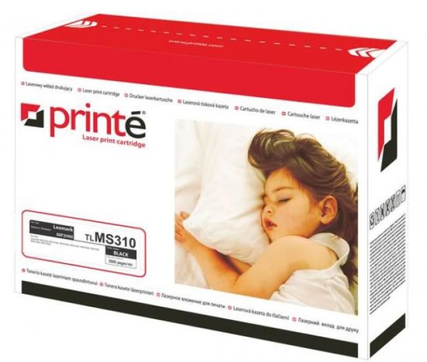 Printé toner TLMS310 (Lexmark 50F2H00) fekete