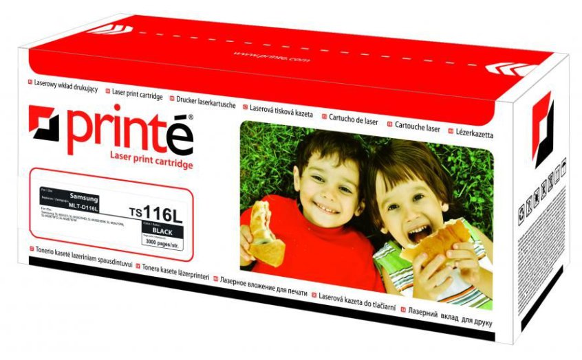 Printé toner TS116L (Samsung MLT-D116L) fekete