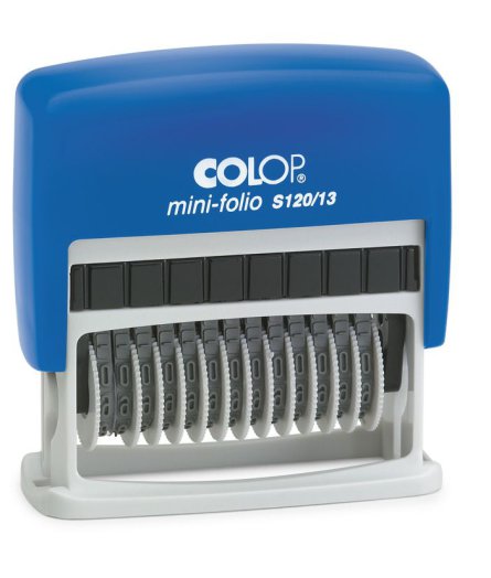 Colop S 120/13 számbélyegző