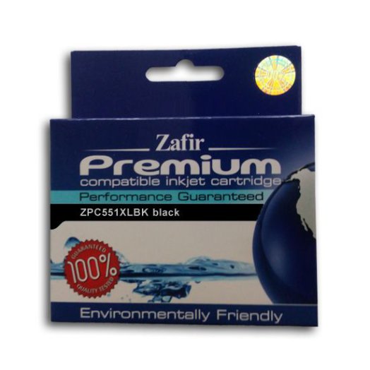 Zafír patron ZPC551XLBK (Canon CLI-551XLBK) fekete