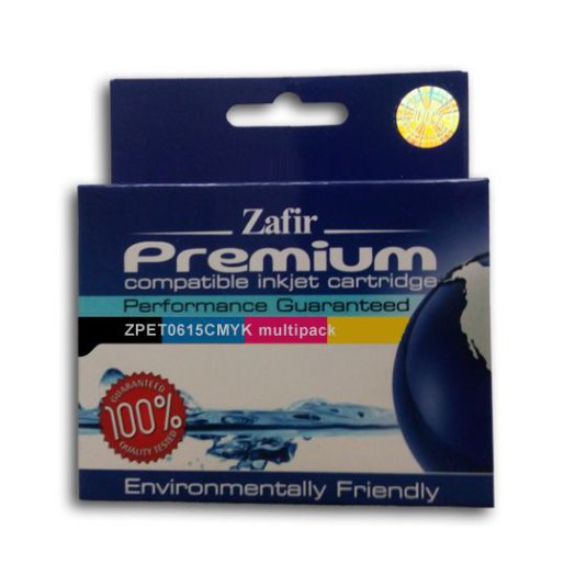 Zafír multipack ZPET0615CMYK (Epson T06154010) 4 színű