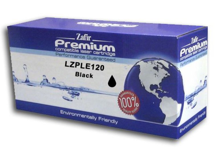Zafír toner LZPLE120 (Lexmark 12016SE) fekete