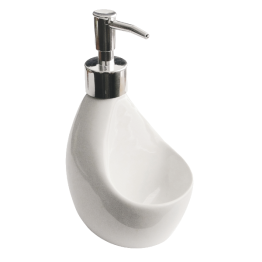 KERÁMIA SZAPPANADAGOLÓ 2IN1 WHITE