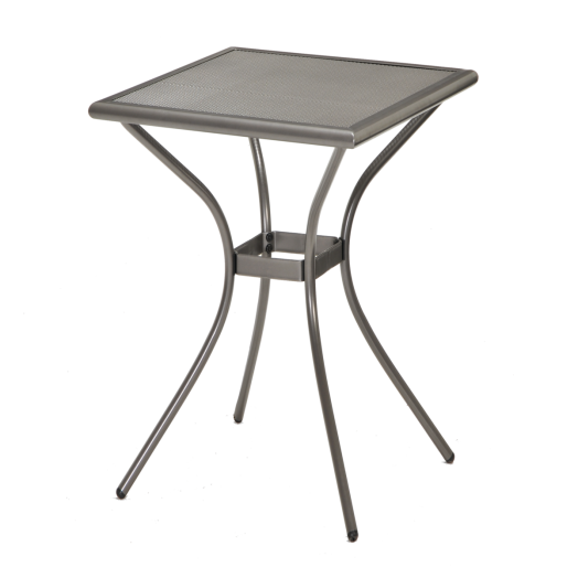 URANUS NÉGYSZÖGLETES ASZTAL, ALUMINIUM 70X70CM